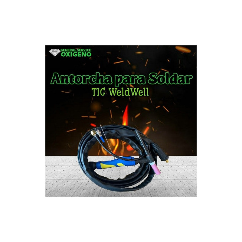 Antorcha para Soldar TIG Weldwell
