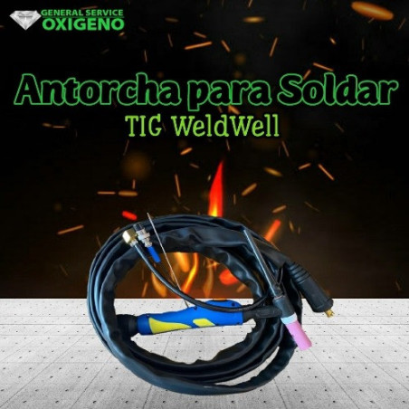 Antorcha para Soldar TIG Weldwell