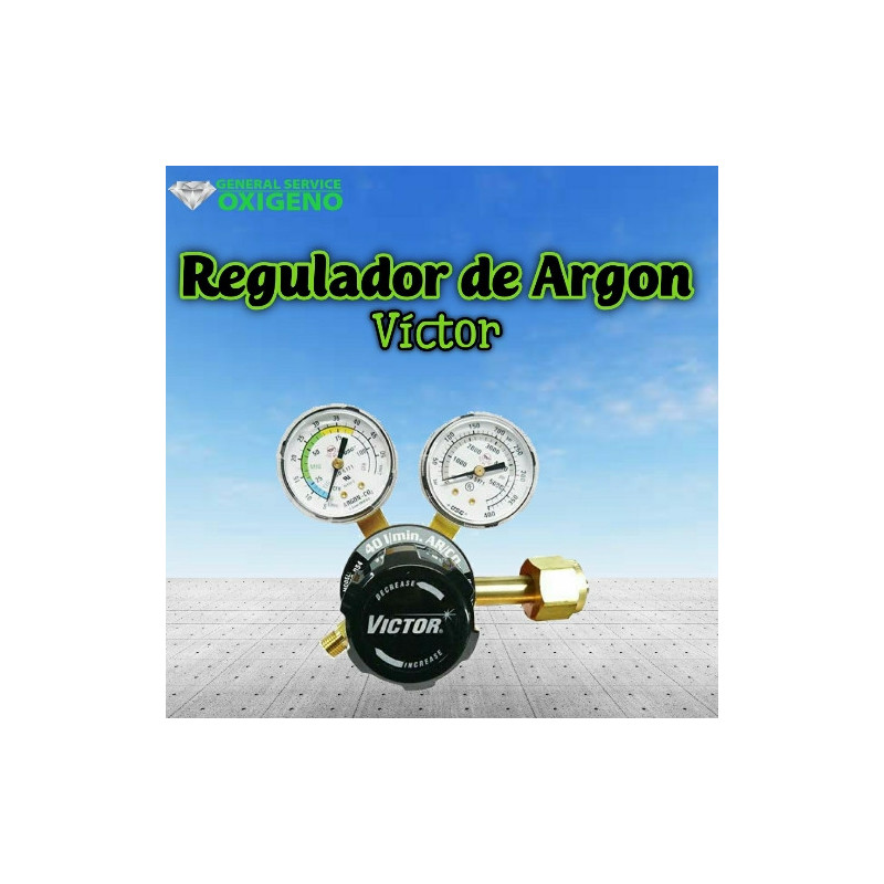 Regulador de Argón Victor