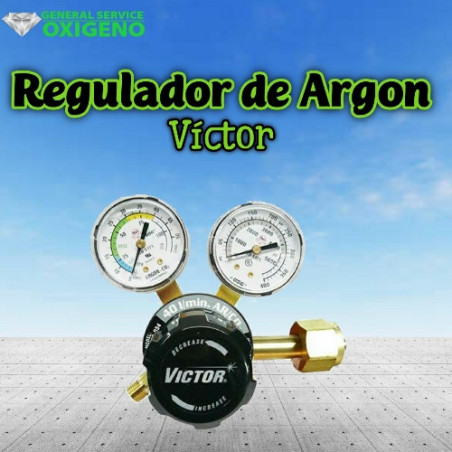 Regulador de Argón Victor