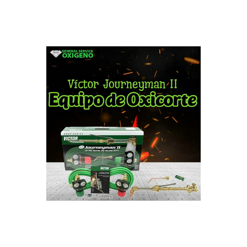 Equipo de oxicorte Journeyman II Víctor