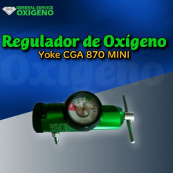 Regulador de Oxigeno Yoke...