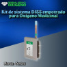 Kit de Sistema DISS empotrado para Oxígeno Medicinal