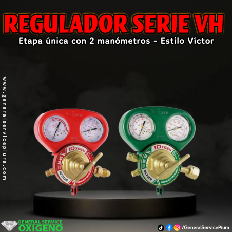 Regulador Serie VH Estilo Victor – IOxygen