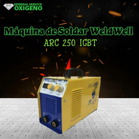 Máquina de Soldar Weldwell ARC 250 IGTB