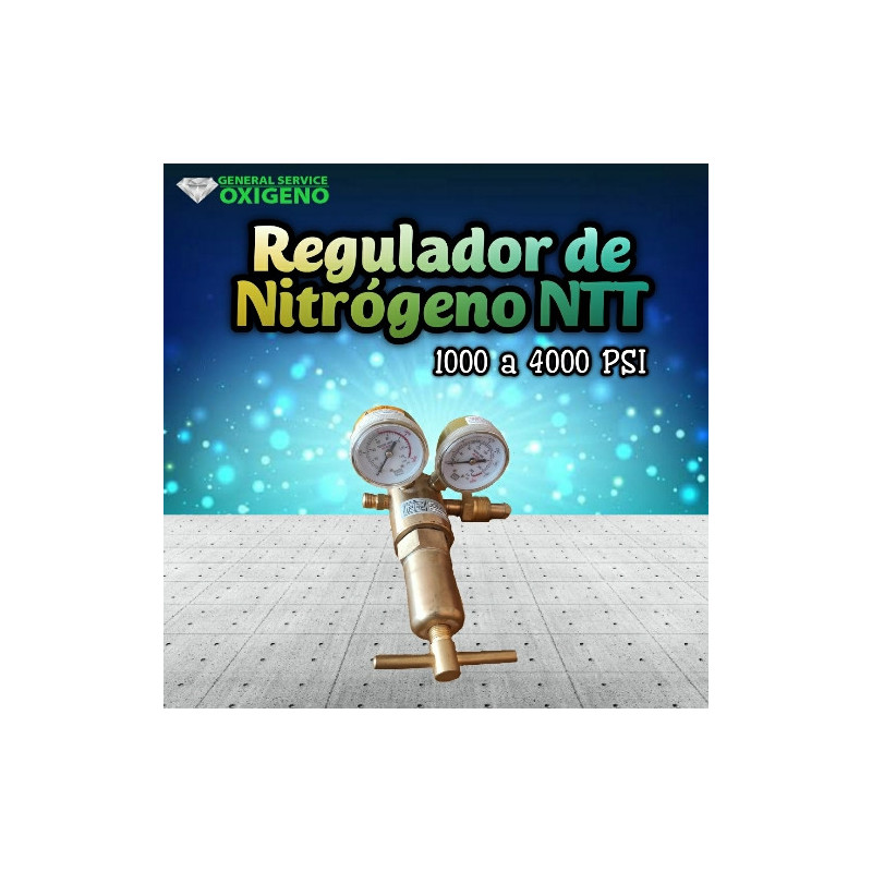 Regulador de Nitrógeno NTT 1000 a 4000psi