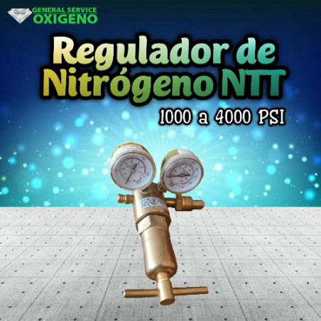 Regulador de Nitrógeno NTT 1000 a 4000psi