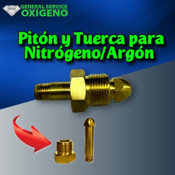 Pitón y tuerca de Nitrógeno/