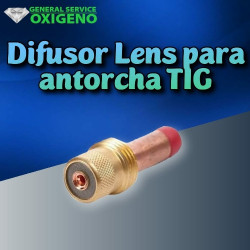 Difusor para antorcha TIG
