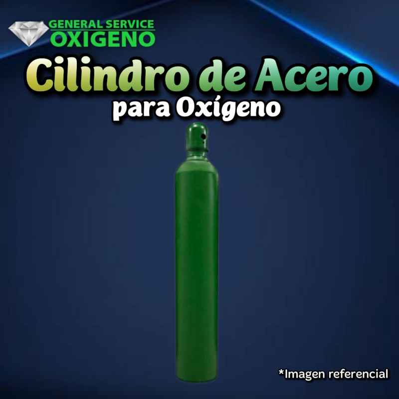 Cilindro de Acero para Oxígeno