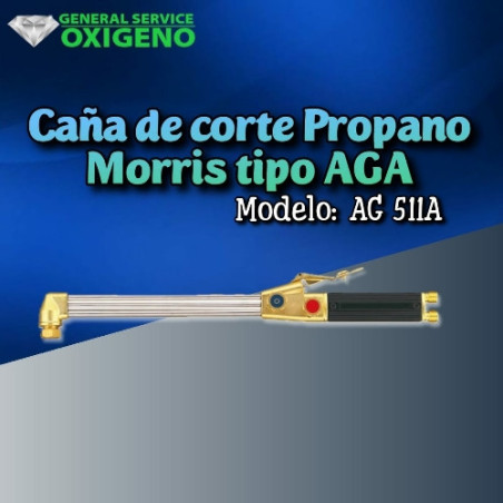 Caña de corte Propano Morris tipo AGA  AG511A